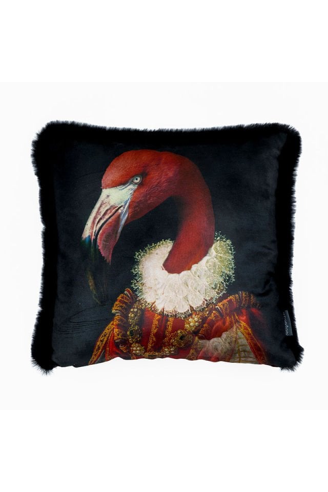 Black aristocratic flamingo