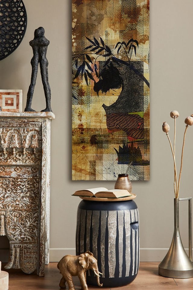 Contemplative wall panel