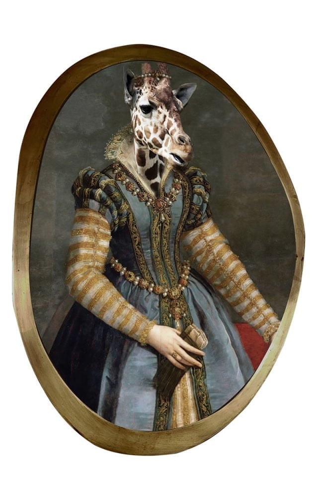 Aristocratic animals giraffe