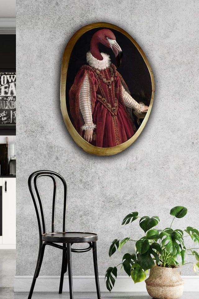 Aristocratic animals flamingo