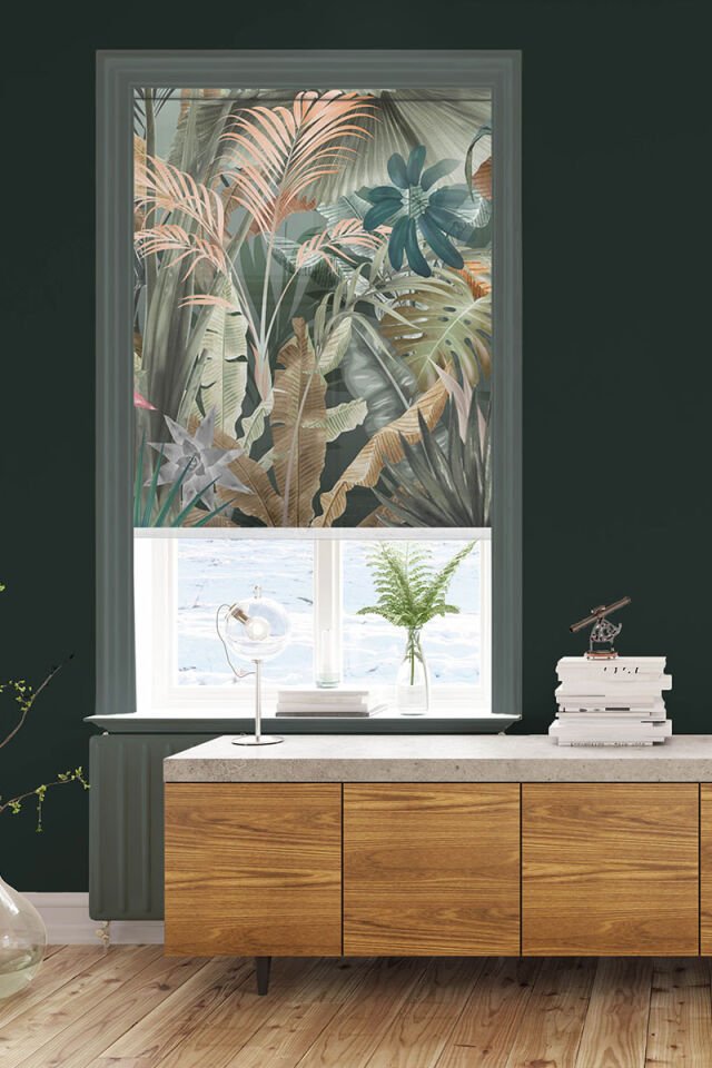 Golden forest screen