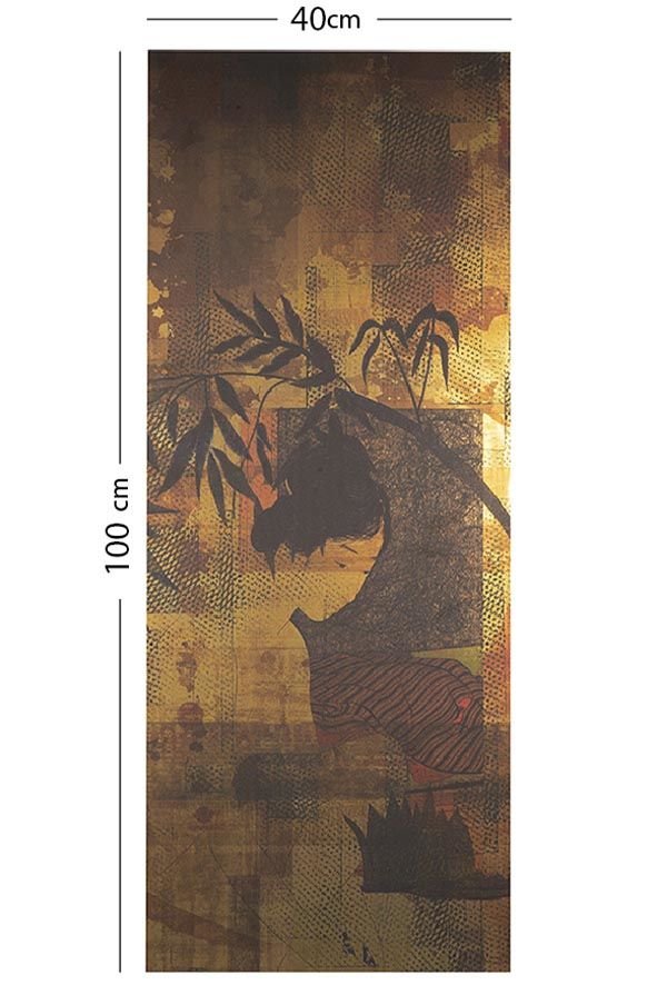 Contemplative wall panel Aluminium - S