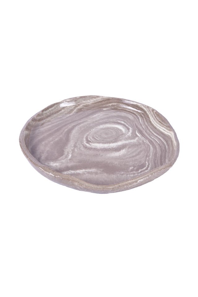 Seramik vintage servis tabağı