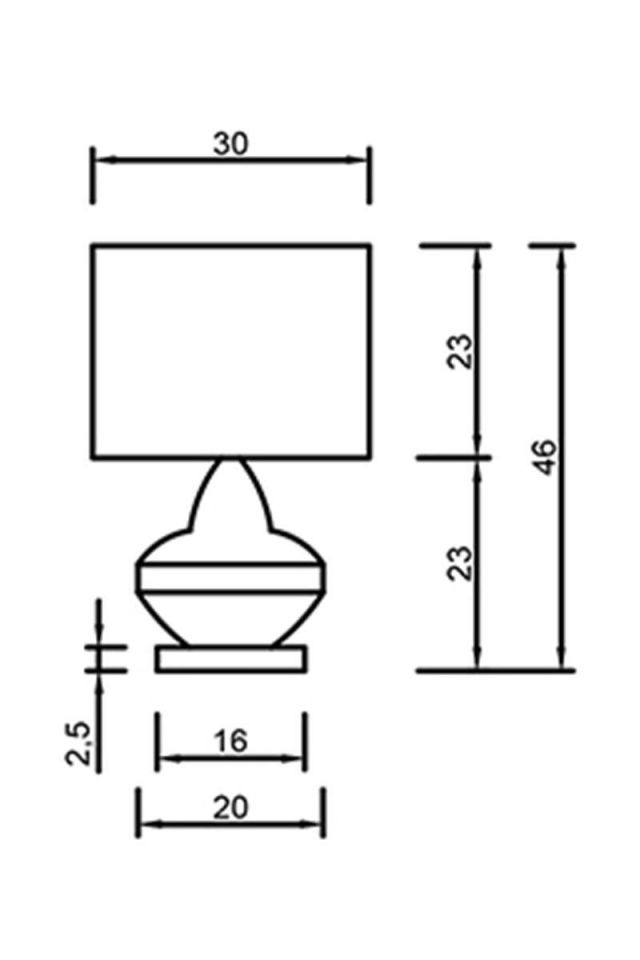 Alla turca lamp