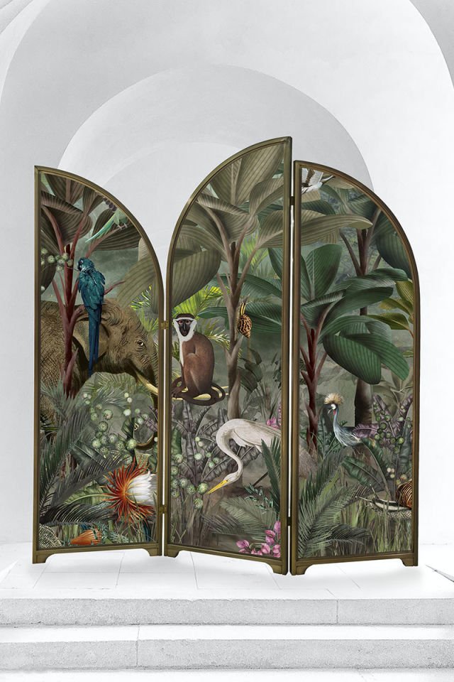 Divider jungle green