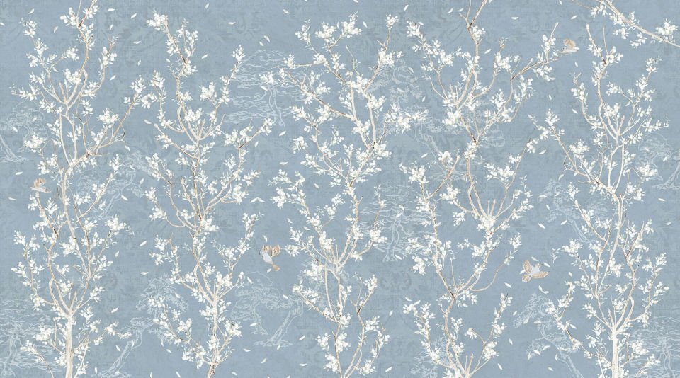 Blossoms CH28-5 Blue